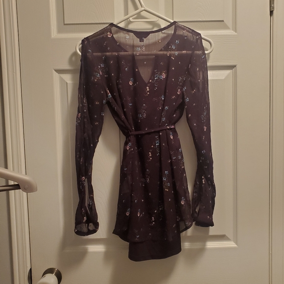 Stork & Babe Floral Maternity Blouse - Picture 3 of 5